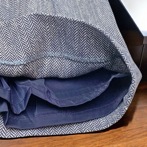 J Crew Hayden AV449 Herringbone Linen Blend Fully Lined Crop Pant‎ - Picture 5 of 9